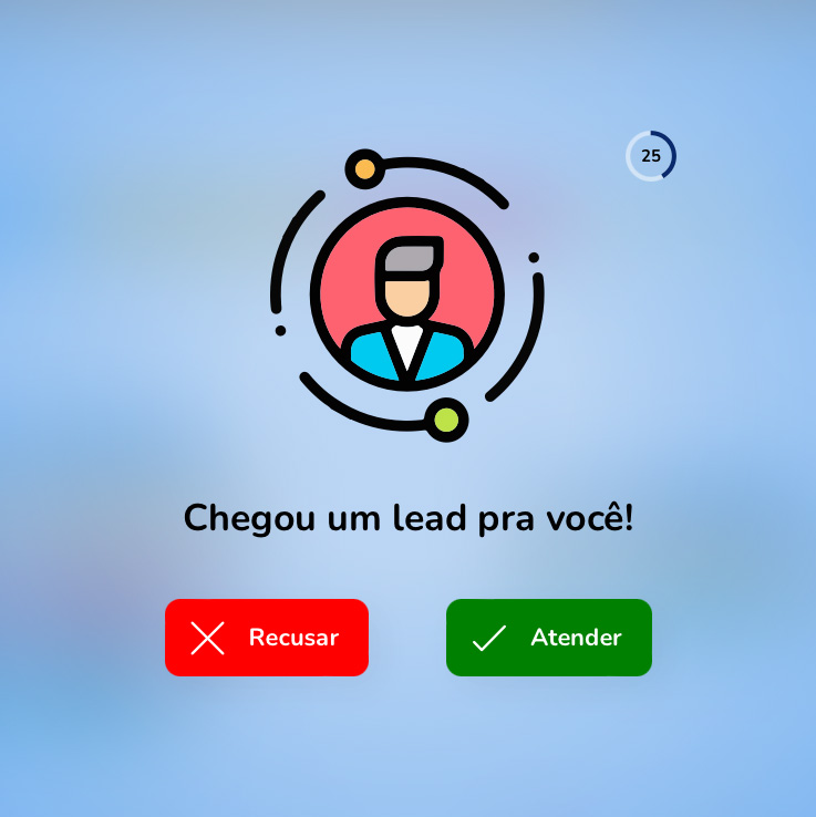 Distribuição automática dos leads